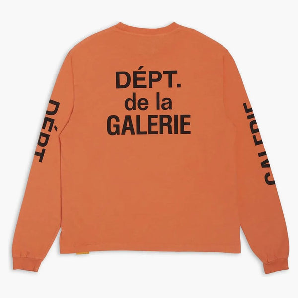 Gallery Dept. French Collector L/s T-shirt Orange/black