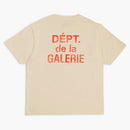 Gallery Dept. French T-shirt Cream/red