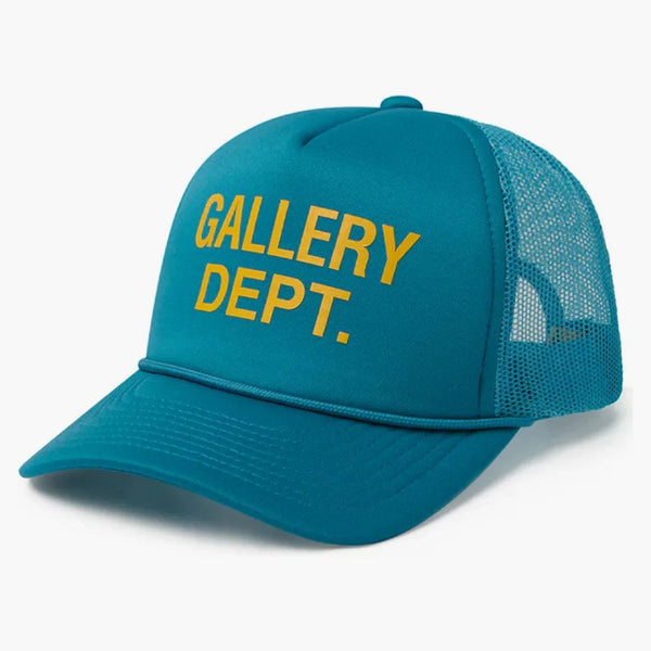 Gallery Dept. Gd Logo Trucker Cap Aqua