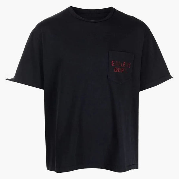 Gallery Dept. Logo Pocket T-shirt Black