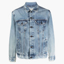 Gallery Dept. Logo-print Denim Jacket Indigo Blue