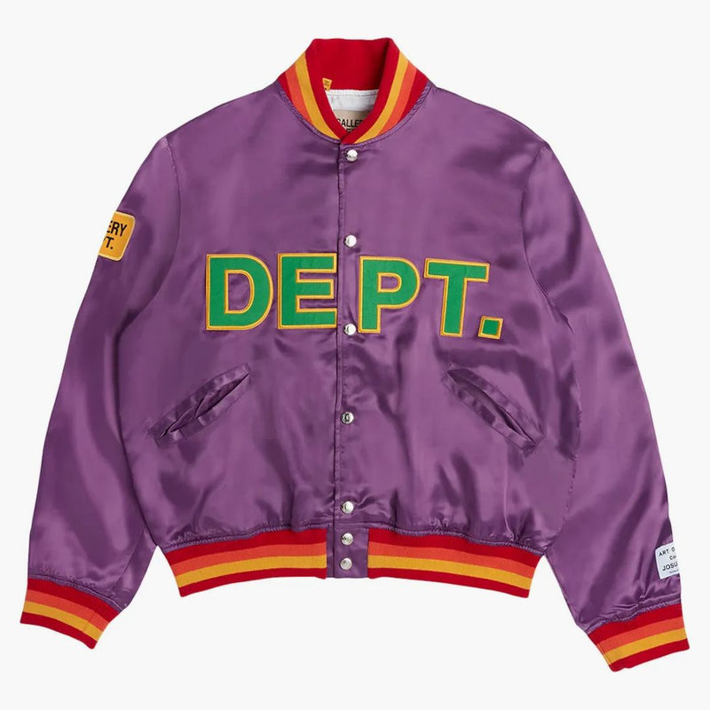 Gallery Dept. Mvp Satin Jacket Purple