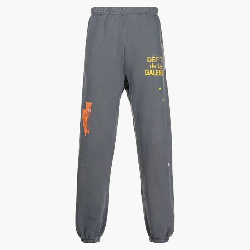 Gallery Dept. Paint Splatter Detail Track Pants Gray