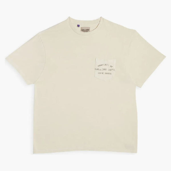 Gallery Dept. Property Of Stencil Tee Tee Natural
