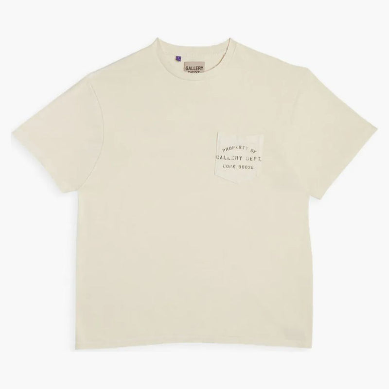 Gallery Dept. Property Of Stencil Tee Tee Natural