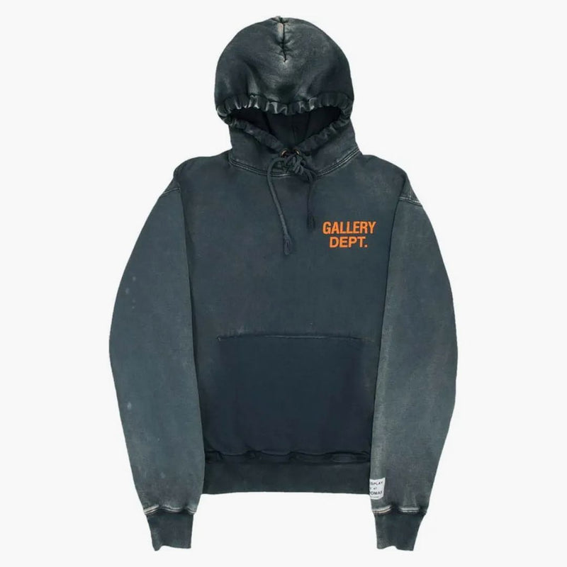 Gallery Dept. Reversible French Logo Hoodie Black