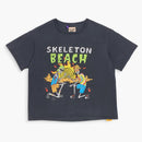 Gallery Dept. Skeleton Beach T-shirt Vintage Black