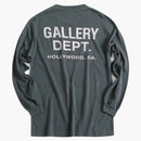 Gallery Dept. Souvenir L/s T-shirt Washed Black/white