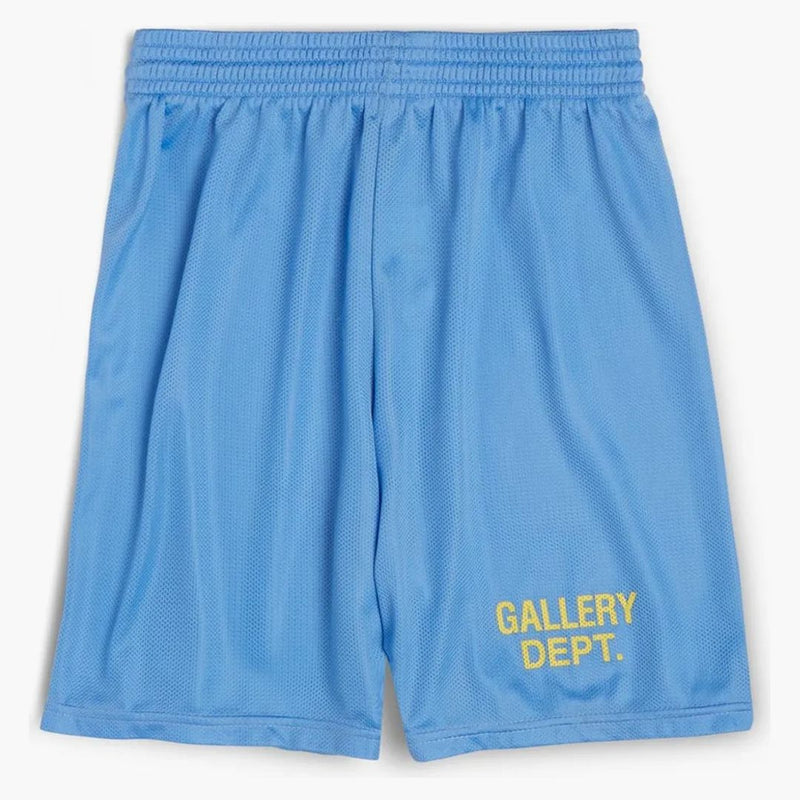 Gallery Dept. Studio English Logo Gym Shorts Blue