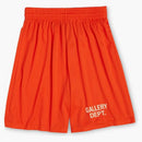 Gallery Dept. Studio English Logo Gym Shorts Orange
