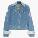 Gallery Dept. X Lanvin Women's Double-breasted Denim Jacket Multi (collection 2)