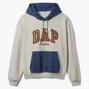 Mezera x dap colorblock logo mikina carls kámen