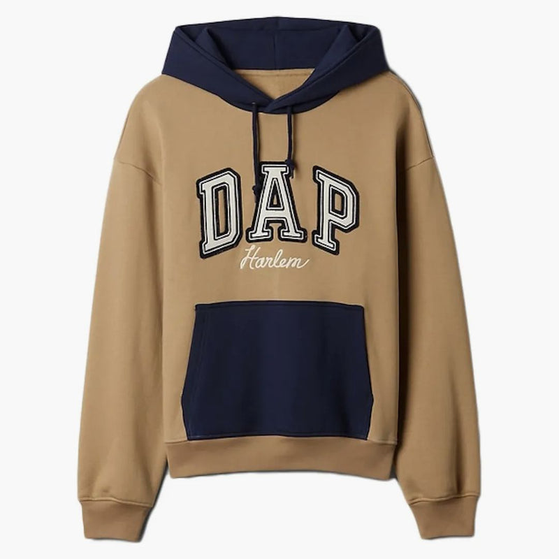 GAP X DAP LOGO HOUDIE PERFEKT KHAKI
