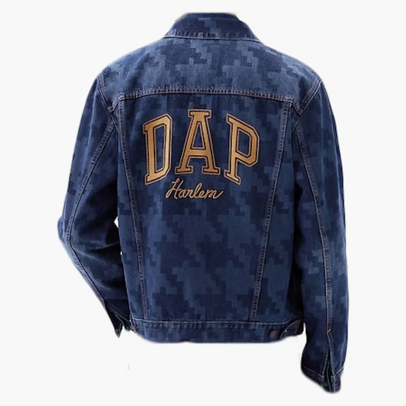 GAP X DAP Organic Cotton Icon Denim Jacket Dark Indigo