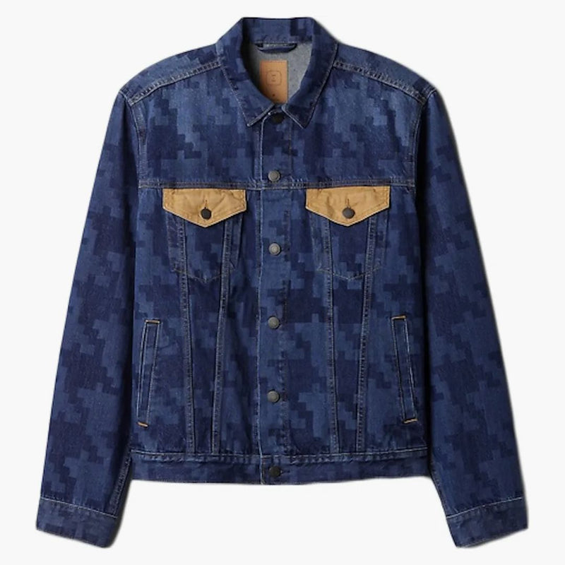 GAP X DAP Organic Cotton Icon Denim Jacket Dark Indigo