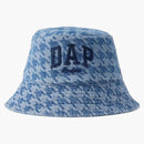 Gap x DAP Odwracalne logo Dżinsowe wiadro ma lekkie indygo