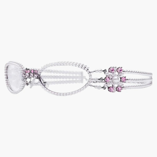 Milt Monster Bijou de 02 Solglasögon Silver/Clear