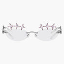 Gentle Monster Briolette 02 Sunglasses Silver/Clear