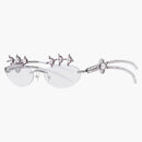 Gentle Monster Briolette 02 Sunglasses Silver/Clear