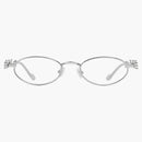 Gentle Monster Dõheygere Oval Eyeglasses Silver 02