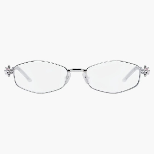Gent Monster Gleam 02 Solglasögon Silver/Clear