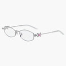 Gentle Monster Gleam 02 Sunglasses Silver/Clear