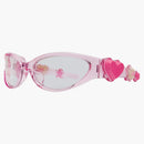 Gentle Monster Gummy Goggle Sunglasses Translucent Pink MG1