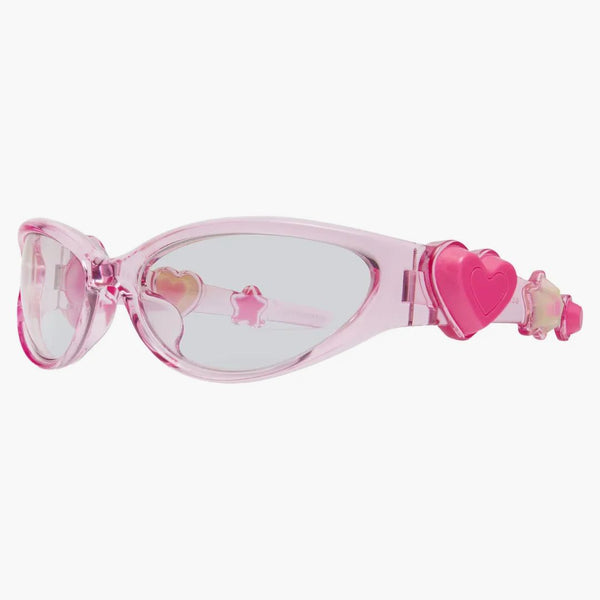 Gent Monster Gummy Goggle Solglasögon genomskinlig rosa MG1
