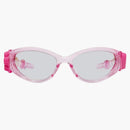 Gentle Monster Gummy Goggle Sunglasses Translucent Pink MG1