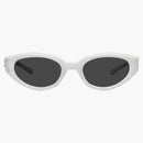 Gentle Monster Jennie Fish Tail Sunglasses White/Gray (W2)