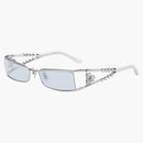 Gentle Monster Kiira 02 (BLM) Sunglasses Silver/Blue