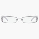 Gentle Monster Kiira 02 Sunglasses Silver/Clear