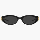 Gentle Monster Art 01GD Sunglasses Black/Gray