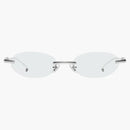 Gentle Monster Maison Margiela Glasses Silver Clear (MM217 02)