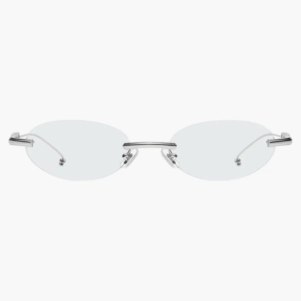Gentle Monster Maison Margiela Glasses Silver Clear (MM217 02)
