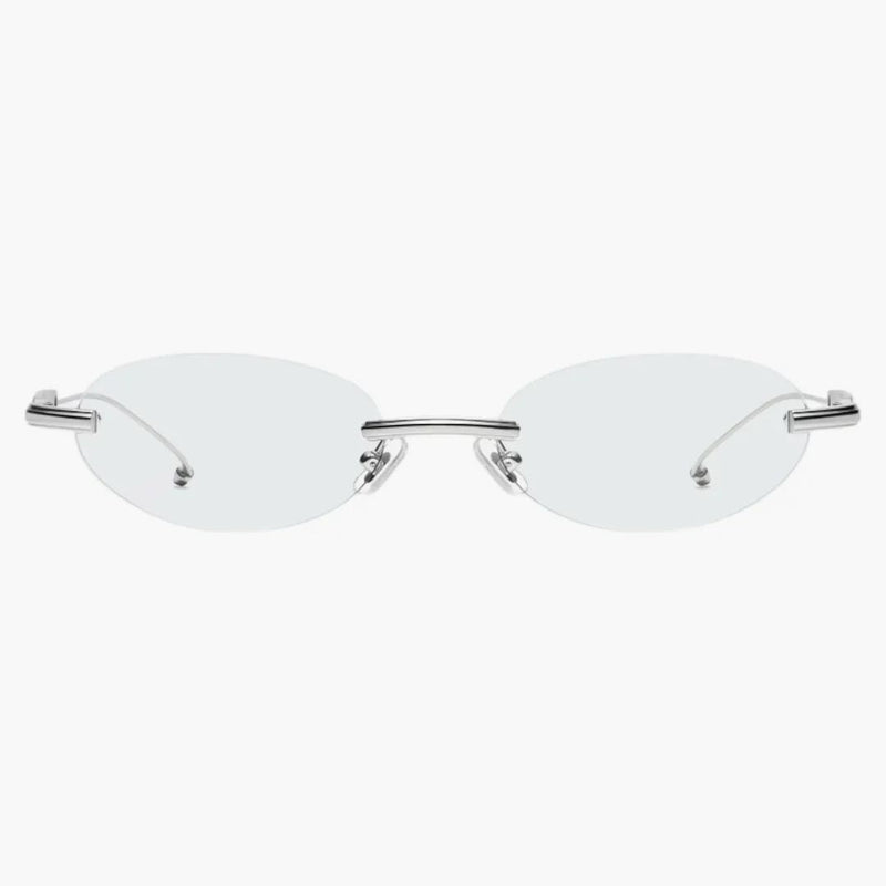 Gentle Monster Maison Margiela Glasses Silver Clear (MM217 02)