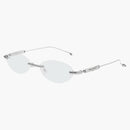 Gentle Monster Maison Margiela Glasses Silver Clear (MM217 02)