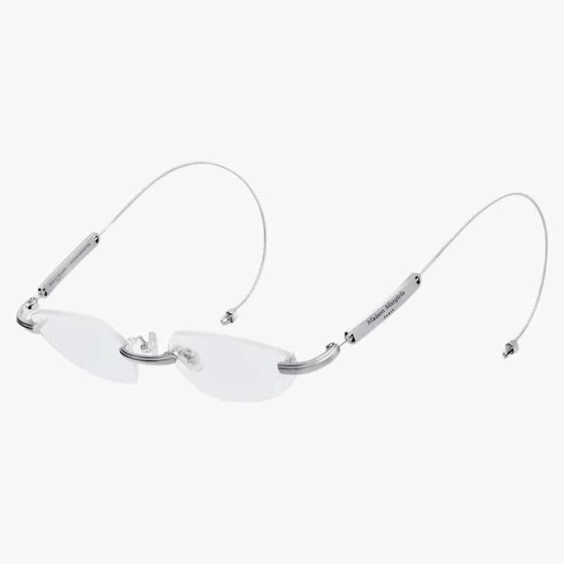 Gentle Monster Maison Margiela Glasses Silver Clear (MM219 A02)