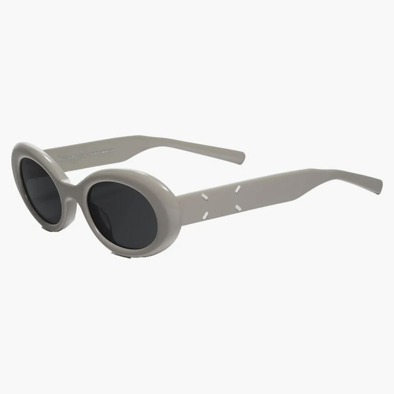 Gentle Monster Maison Margiela Oval solglasögon grå MM005 G10