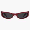Gentle Monster Maison Margiela Sunglasses Red Gray (MM203 Leather LR1)