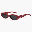 Gentle Monster Maison Margiela Sunglasses Red Gray (MM206 Leather LR1)