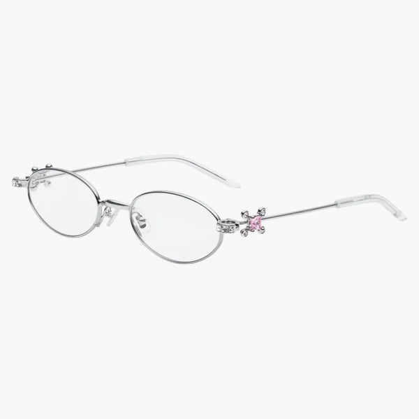Gentle Monster on Ring 02 Sunglasses Silver/Clear
