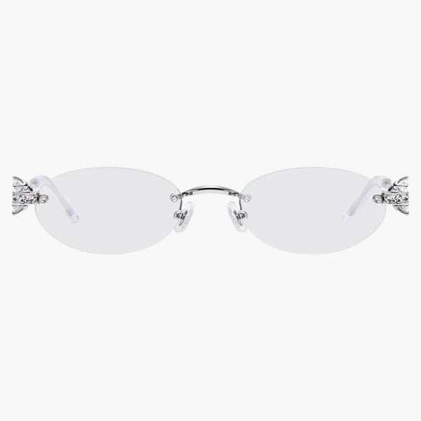 Gentle Monster Orora 02 Sunglasses Silver/Clear
