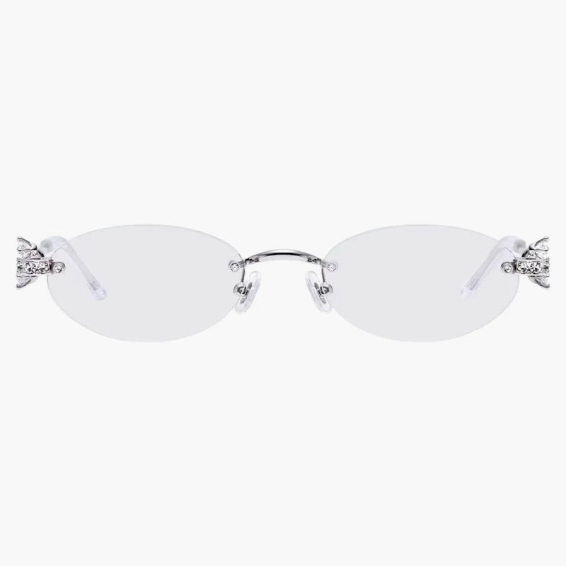 Gentle Monster Orora 02 Sunglasses Silver/Clear