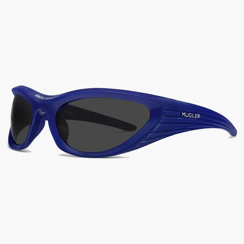 Monster Gentle Monster X Mugler Spiral Occhiali blu/grigio (02 V2)