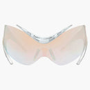 Jemné monstrum x mugler Spirálové sluneční brýle čisté/čisté (01 C1)