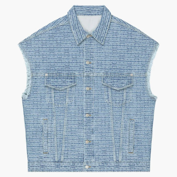 Giacca manica oversize di oversize da 4G Givenchy Blu