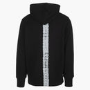 Givenchy 4G Graffiti Stripes Effect Hoodie Black/White