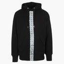 Givenchy 4G Graffiti Stripes Effect Hoodie Black/White