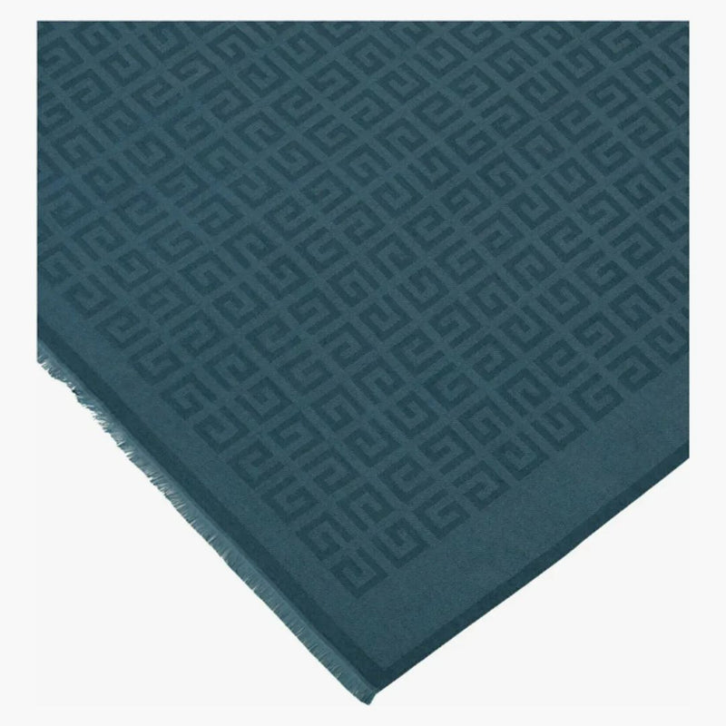 Givenchy 4G Logo Scarf Oil/Blue